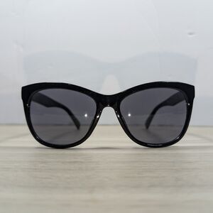 Black Cat Eye Sunglasses Women Dark Lens Fashion Oversized UV Style